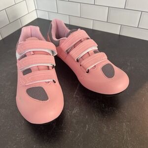 Women's Cycling Bike Shoes Pink, Size 41 US 9.5 New, No Box 2 or 3 Bolt
